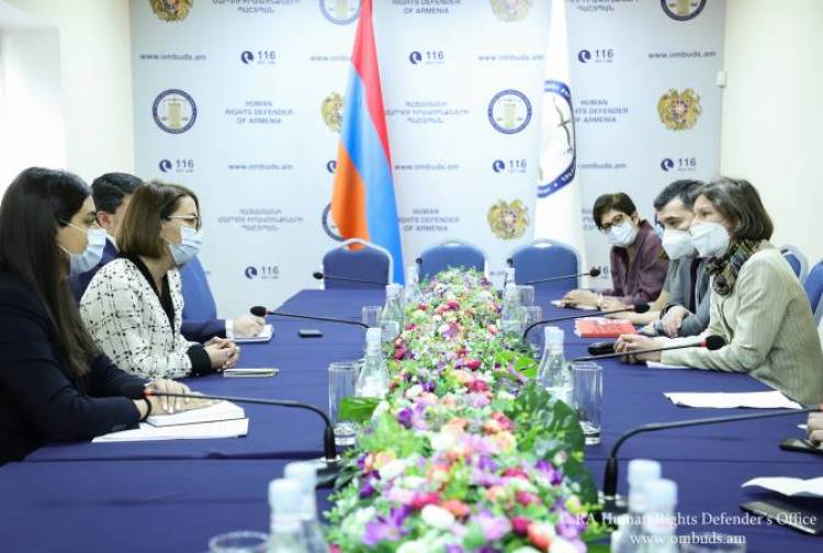 ՀՀ ՄԻՊ-ն ընդունել է ԵԽ երևանյան գրասենյակի պատվիրակությանը
