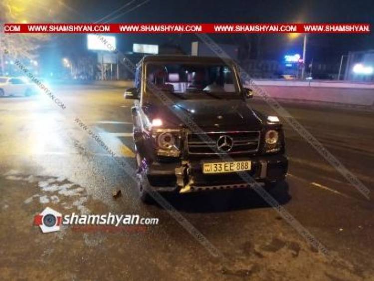Բախվել են Mercedes G63-ն ու Opel-ը. կա վիրավոր