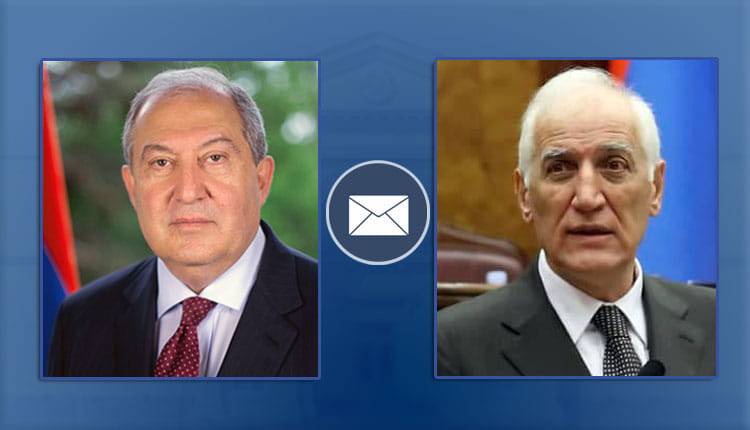 Արմեն Սարգսյանը շնորհավորել է նորընտիր նախագահ Վահագն Խաչատուրյանին
