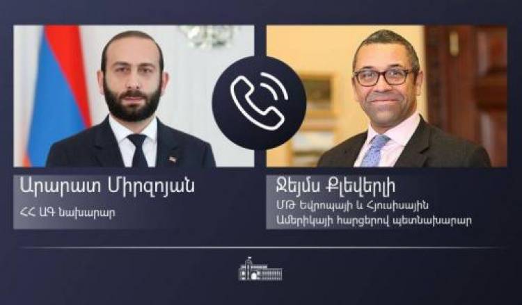 Միրզոյանը Քլեվերլիին է ներկայացրել հակառակորդի՝ ՀՀ տարածք ներթափանցման հետևանքով ստեղծված իրավիճակը