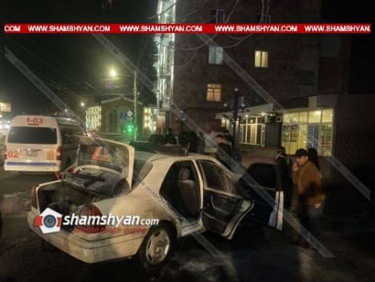 «Կինոհայրենիք»-ի ճանապարհին հրդեհ է բռնկվել Mercedes-ում