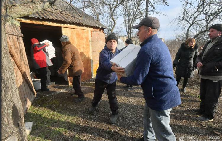ՌԴ ՊՆ-ն 946 տոննա մարդասիրական բեռ է հասցրել Ուկրաինա և Դոնբաս