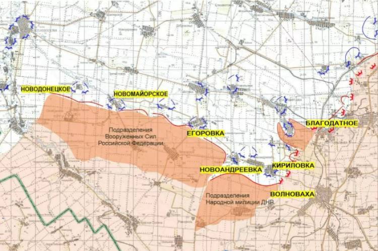 ՌԴ ՊՆ-ն ցույց է տվել Ռուսաստանի զինված ուժերի կողմից Ուկրաինայի՝ վերահսկվող շրջանների քարտեզը