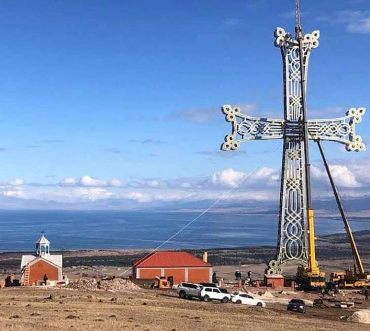 Կվերականգնվի՞ Երանոսի 44 մետրանոց խաչը, որն ընկել էր․ համայնքապետը մանրամասնում է