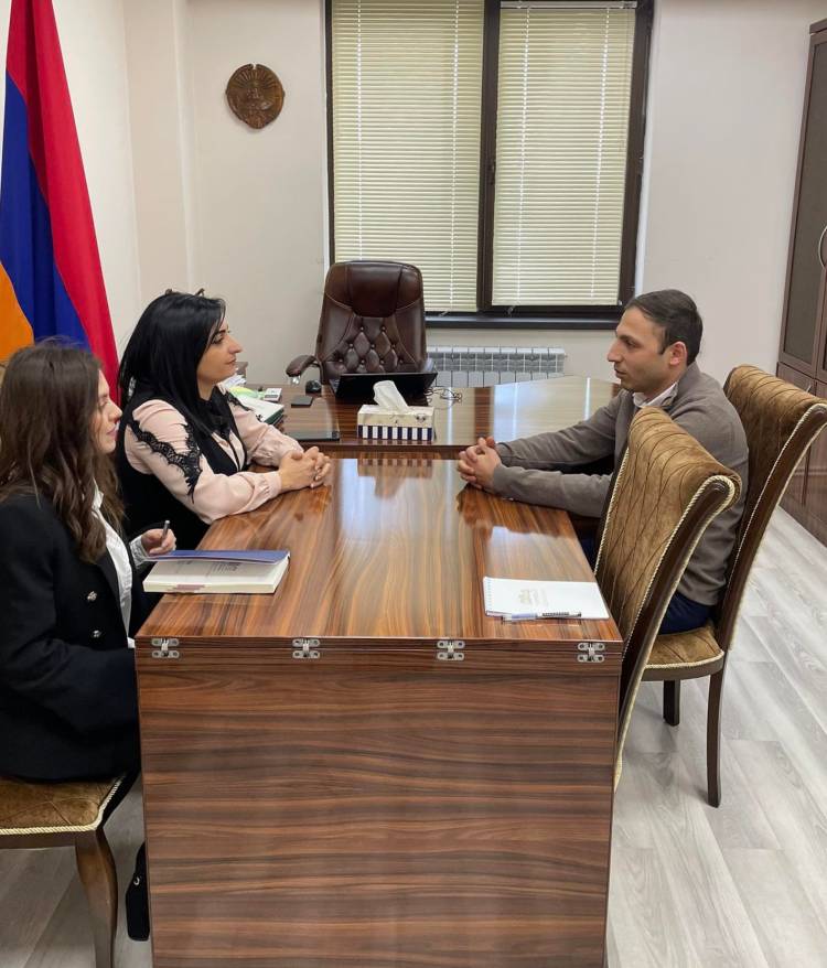 Արցախի ՄԻՊ-ը ընդունել է Թագուհի Թովմասյանին. քննարկվել են օրակարգային հարցեր