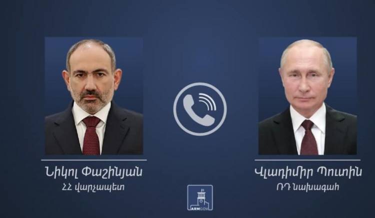 Պուտինն այսօր հեռախոսազրույց կունենա Փաշինյանի հետ