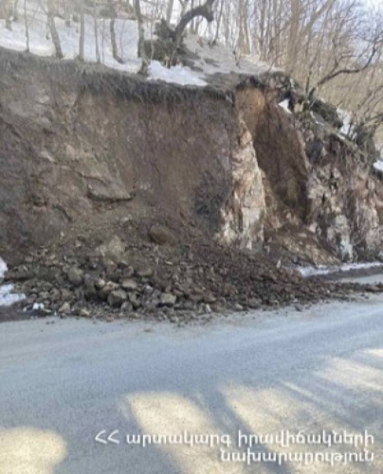 Կապան-Տաթև ավտոճանապարհի երթևեկությունը վերականգնված է
