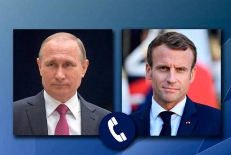 Մակրոնը մտադիր է Պուտինի հետ կրկին հեռախոսազրույց ունենալ