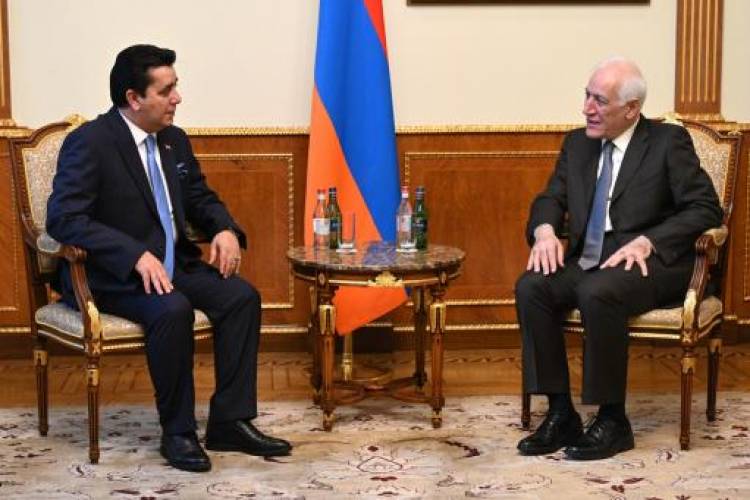 Վահագն Խաչատուրյանն ընդունել է Իրաքի դեսպանության գործերի ժամանակավոր հավատարմատարին