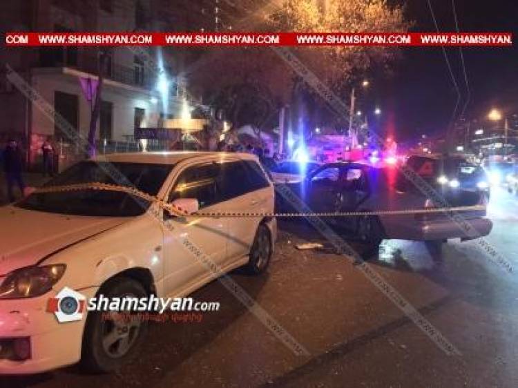 Ավտովթար՝ Երևանում․ Mercedes-ը բախվել է Mitsubishi-ին․ կա վիրավոր