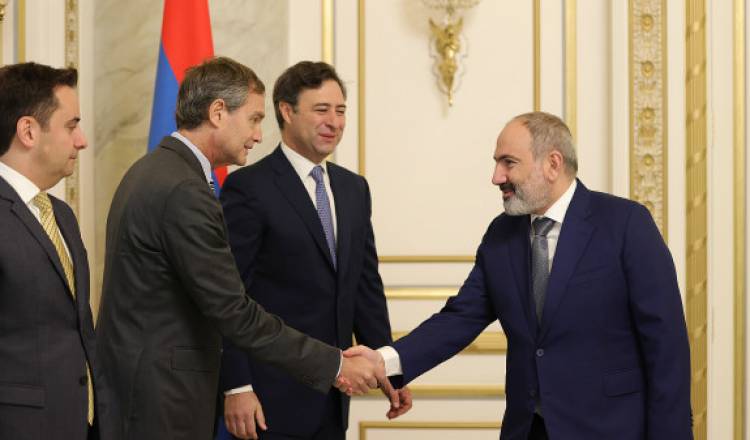 Նիկոլ Փաշինյանն այսօր ընդունել է «Կորպորասիոն Ամերիկա օդանավակայաններ» ընկերության գործադիր տնօրենին
