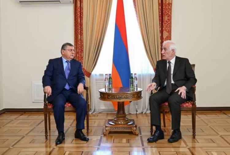 ՀՀ նախագահն ընդունել է Բարձրագույն դատական խորհրդի նախագահի պաշտոնակատար Գագիկ Ջհանգիրյանին