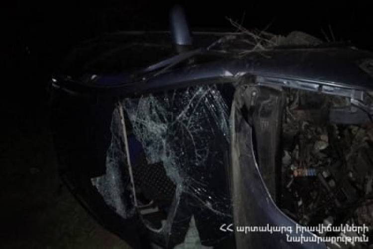 Վթար Երևան-Երասխ ճանապարհին. կա տուժած