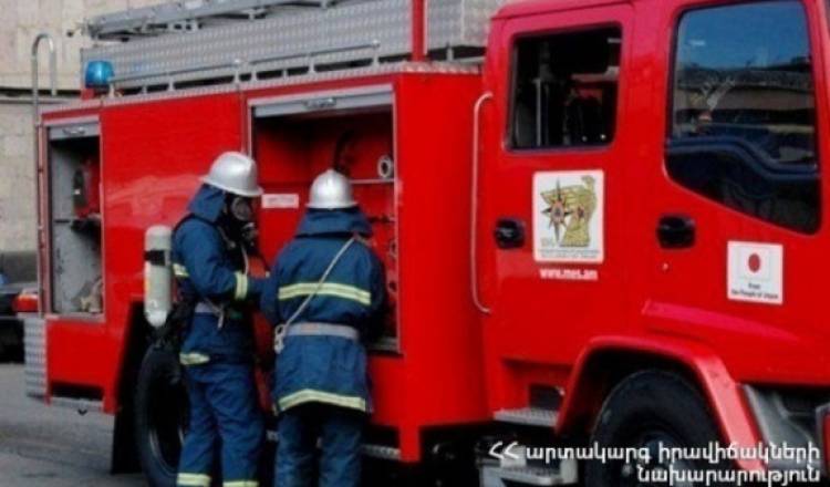 Հրդեհ՝ Կարմիր Աղեկ գյուղում