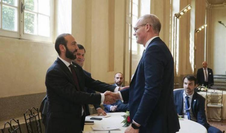 Արարատ Միրզոյանը հանդիպել է Իռլանդիայի ԱԳ նախարարի հետ