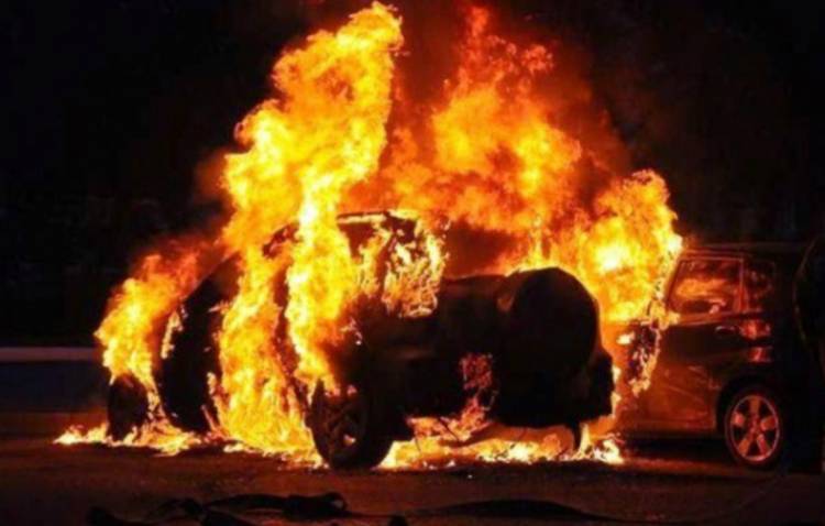 Տավուշի մարզում մեքենա է այրվել