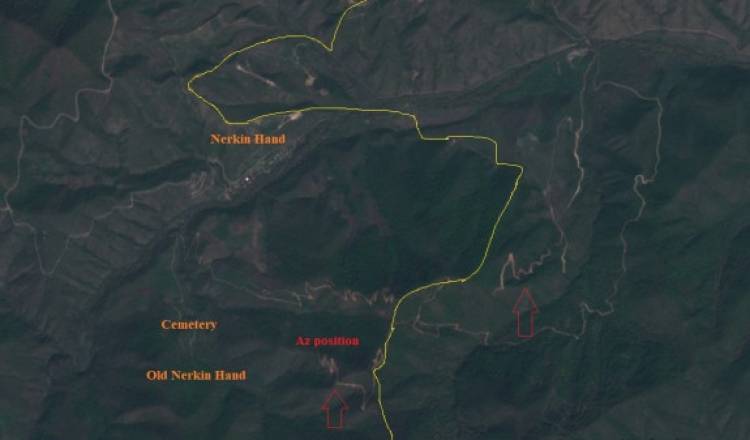 Ադրբեջանի ԶՈւ–ն Ներքին Հանդ գյուղի մոտ գտնվող բարձունքում առաջ է եկել ևս 2 հատվածում․ Sputnik Արմենիա