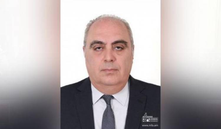 Արմեն Եդիգարյանը նշանակվել է Հյուսիսային Մակեդոնիայում ՀՀ դեսպան՝ համատեղության կարգով