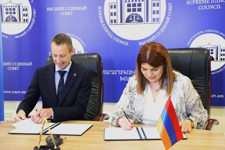 ՀՀ ԲԴԽ-ի և Շվեդիայի Ազգային դատարանների վարչության միջև կնքվել է համագործակցության հուշագիր