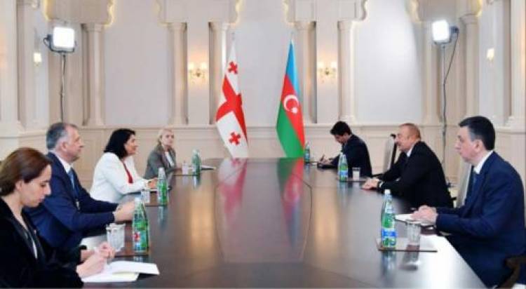 Զուրաբիշվիլին հանդիպել է Ադրբեջանի նախագահին