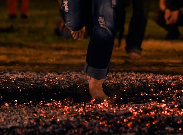 25 people treated for burns after hot coal walk ‘team-building exercise’ in Switzerland