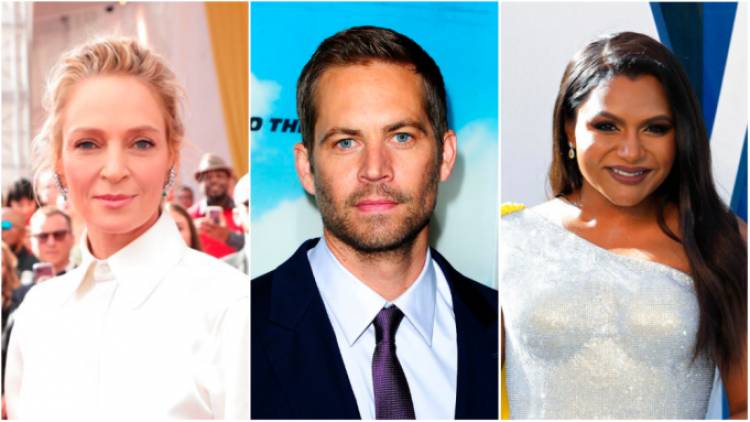 Uma Thurman, Paul Walker, Mindy Kaling and More to Receive Stars on Hollywood Walk of Fame