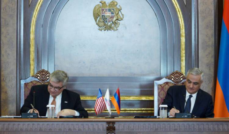 Հայաստանին որպես աջակցություն տրամադրվելու է 120 մլն ԱՄՆ դոլար դրամաշնորհ. ստորագրվել է համաձայնագիրը