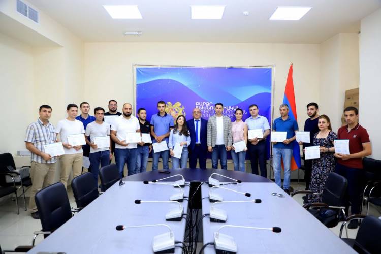«Կիբեռանվտանգություն» ուղղությամբ դասընթացի շրջանավարտներին հանձնվեցին ավարտական հավաստագրեր
