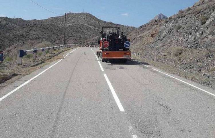 Միջպետական և հանրապետական նշանակության ավտոճանապարհներին ընթանում են գծանշման աշխատանքներ