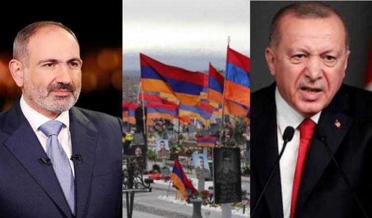 Փաշինյանը շնորհավորում է 44-օրյա պատերազմի հանցագործ Էրդողանին