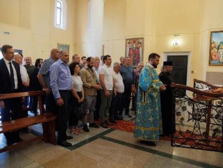 Հակոբ Արշակյանի գլխավորած պատվիրակությունը Կրասնոյարսկում այցելել է Հայ առաքելական եկեղեցի