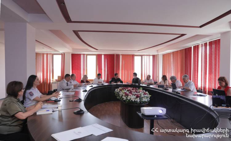 ԱԻՆ-ում անցկացվել է աղետների ռիսկի նվազեցման հարցով նիստ