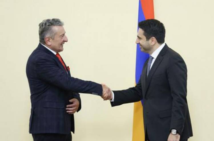 Ալեն Սիմոնյանն ու ԳԴՀ պատվիրակությունը քննարկել են տարածաշրջանում տևական խաղաղությանն առնչվող հարցեր
