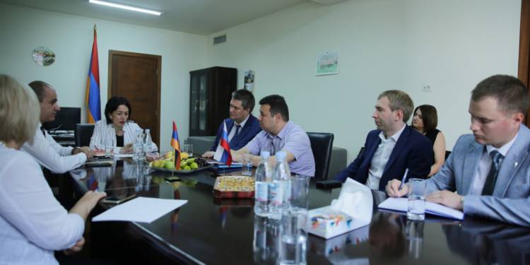 Ժաննա Անդրեասյանը հանդիպել է ՌԴ լուսավորության նախարարի տեղակալի հետ