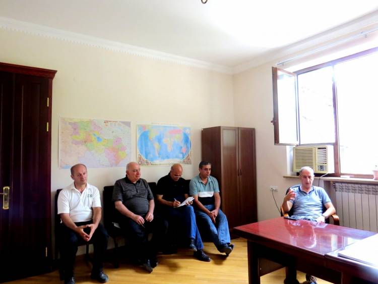 Տավուշի մարզպետարանում քննարկվել են Դիտավանում նախատեսվող ջրամբարի կառուցման հնարավորությունները