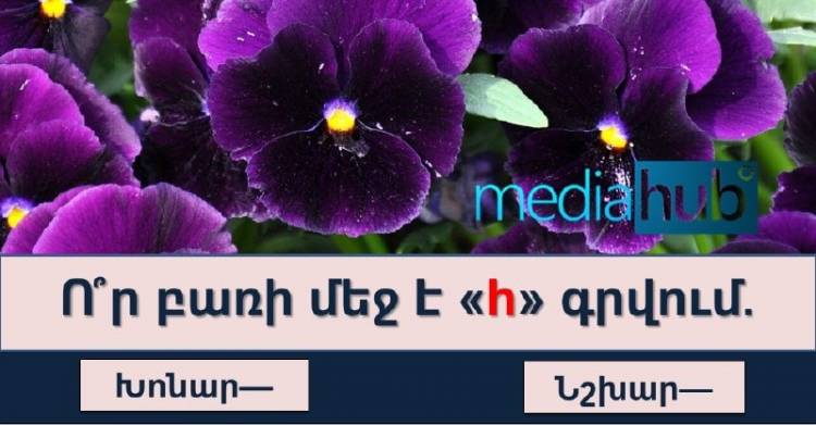 Թեստ․կկարողանա՞ք ճիշտ պատասխանել հայոց լեզվի այս 10 պարզ հարցերին