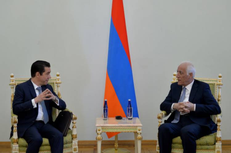 Վահագն Խաչատուրյանն ու Բրազիլիայի նորանշանակ դեսպանը քննարկել են փոխգործակցության խորացմանը վերաբերող հարցեր․ հետաքրքիր ոլորտներից է համարվել տիեզերագնացությունը