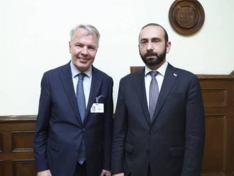 Հայաստանի և Ֆինլանդիայի ԱԳ նախարարները քննարկել են Արցախի հկամարտության կարգավորման գործընթացը