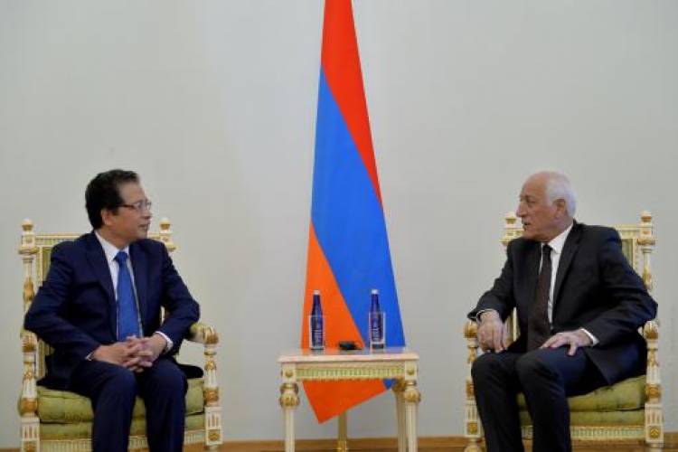 Վահագն Խաչատուրյանին հավատարմագրերն է հանձնել Հայաստանում Իսպանիայի նորանշանակ դեսպանը
