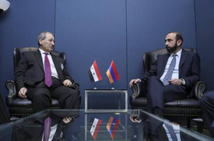 ՀՀ ԱԳ նախարարը հանդիպել է Սիրիայի գործընկերոջը, անդրադարձ կատարել մի շարք կարևոր հարցերի