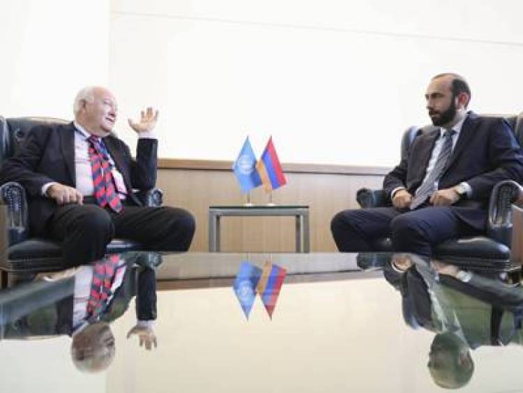 ՀՀ ԱԳ նախարար Արարատ Միրզոյանի հանդիպել է ՄԱԿ Քաղաքակրթությունների դաշինքի Բարձր ներկայացուցչի հետ