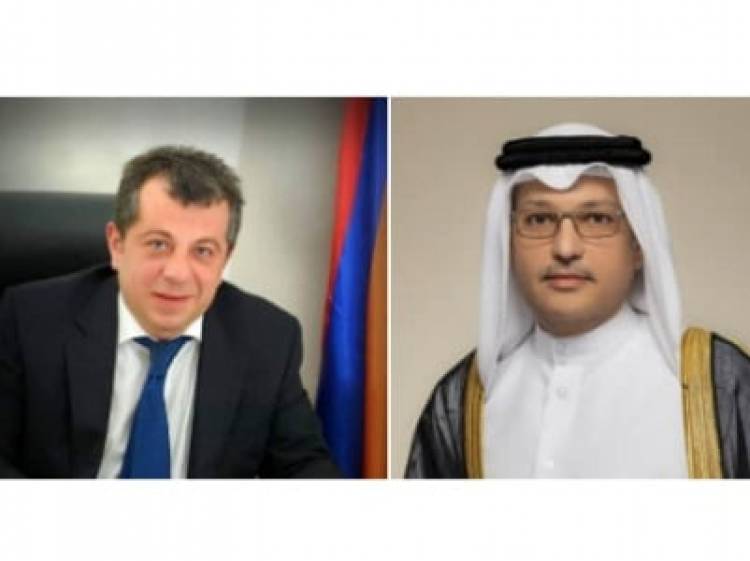 ՀՀ դեսպանը Կատարի կապի նախարարի հետ քննարկել է ադրբեջանական վերջին ագրեսիայի հետևանքով ստեղծված իրադրությանը