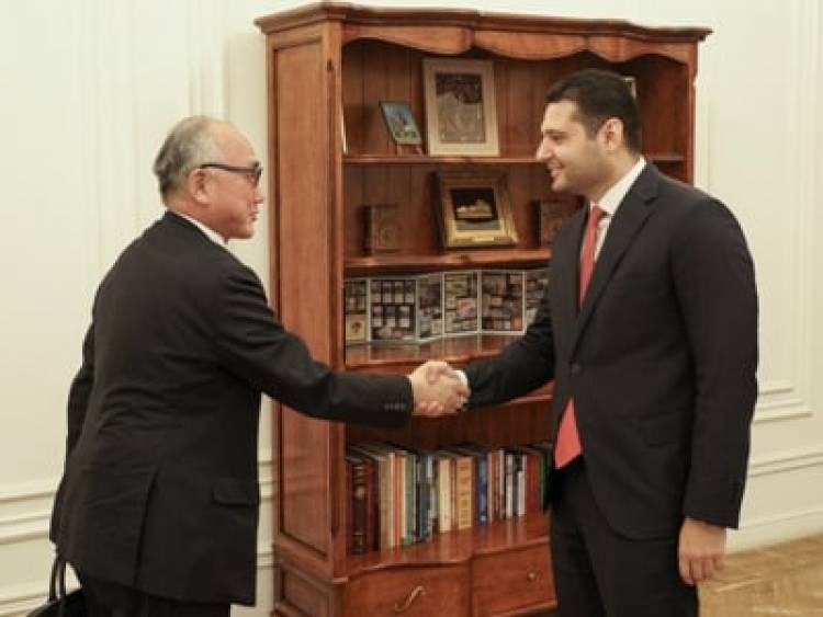 Փոխվարչապետն ընդունել է Ճապոնիայի դեսպան Ֆուկուշիմային. Դեսպանը մտահոգություն է հայտնել ստեղծված իրավիճակի հետ կապված