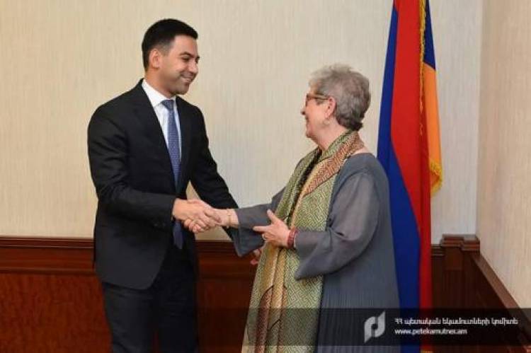 ՊԵԿ նախագահը ԵՄ պատվիրակության ղեկավարի հետ քննարկել է հարկային և մաքսային ոլորտների բարեփոխումները