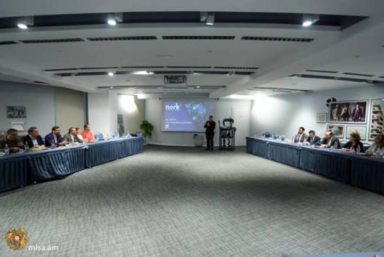 Նարեկ Մկրտչյանը հանդիպել է Իրանի Շարիֆ համալսարանի պրոֆեսորադասախոսական անձնակազմի հետ