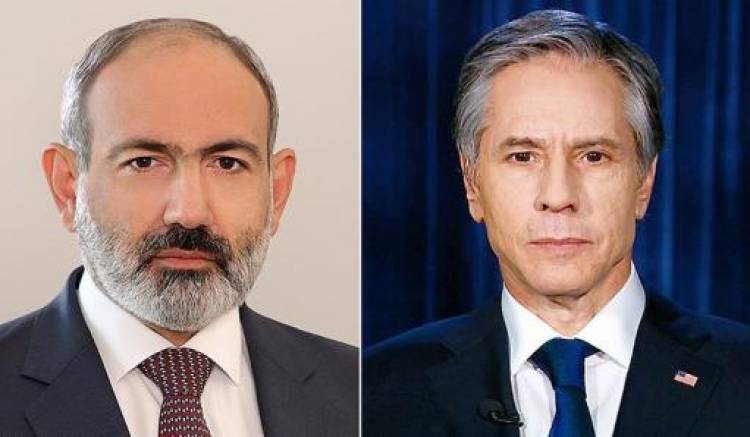 Փաշինյանը և Բլինքենն ընդգծել են Ադրբեջանի ԶՈՒ-ի՝ ՀՀ ինքնիշխան տարածքից դուրսբերման անհրաժեշտությունը