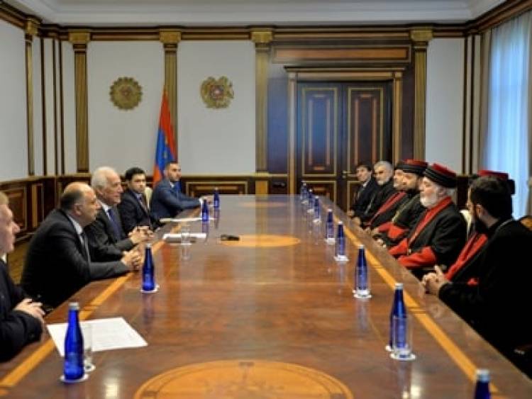 Վահագն Խաչատուրյանն ընդունել է Արևելքի ասորական եկեղեցու պատվիրակներին