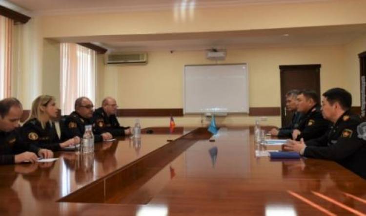 Հայաստան է այցելել Ղազախստանի ռազմական ոստիկանության պատվիրակությունը