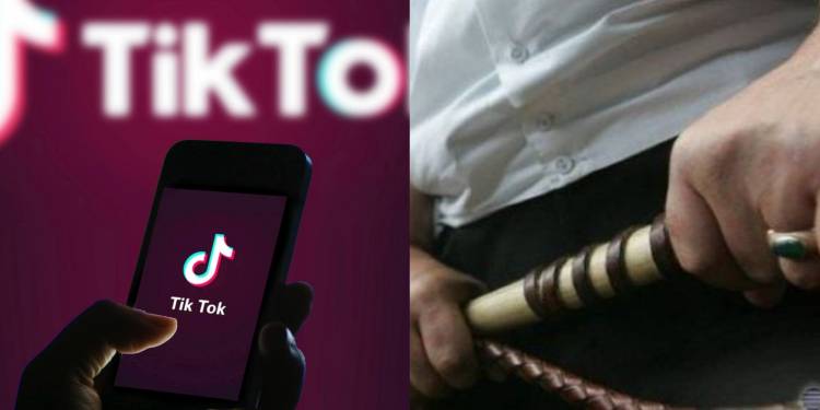 TikToker-ի օգտատերերին հրապարակավ մտրակել են