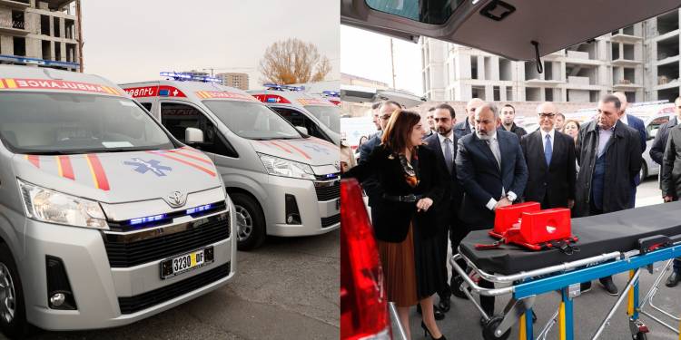 Հայաստանի շտապ օգնությունն ունի 39 նոր ավտոմեքենա